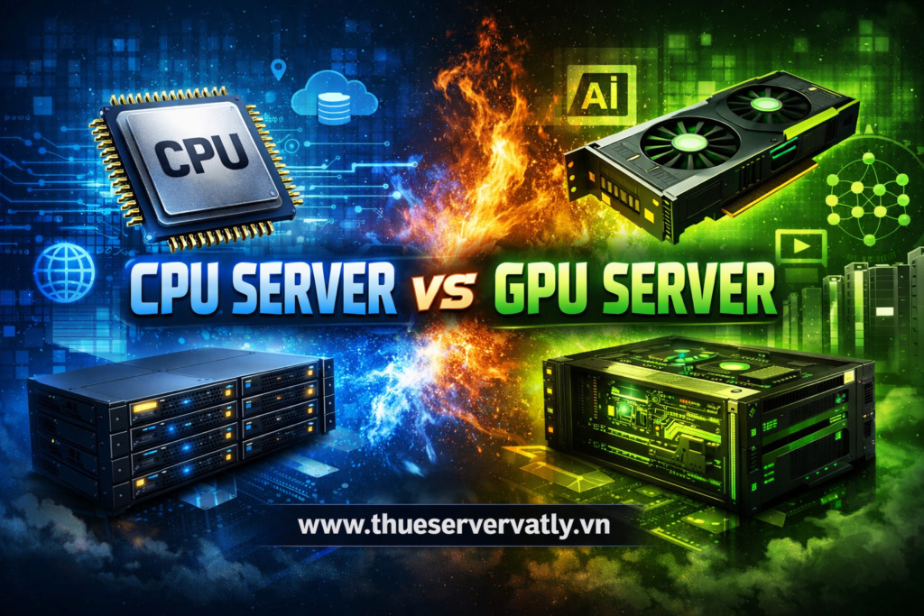 Khi nào nên dùng CPU Server, khi nào bắt buộc phải dùng GPU Server