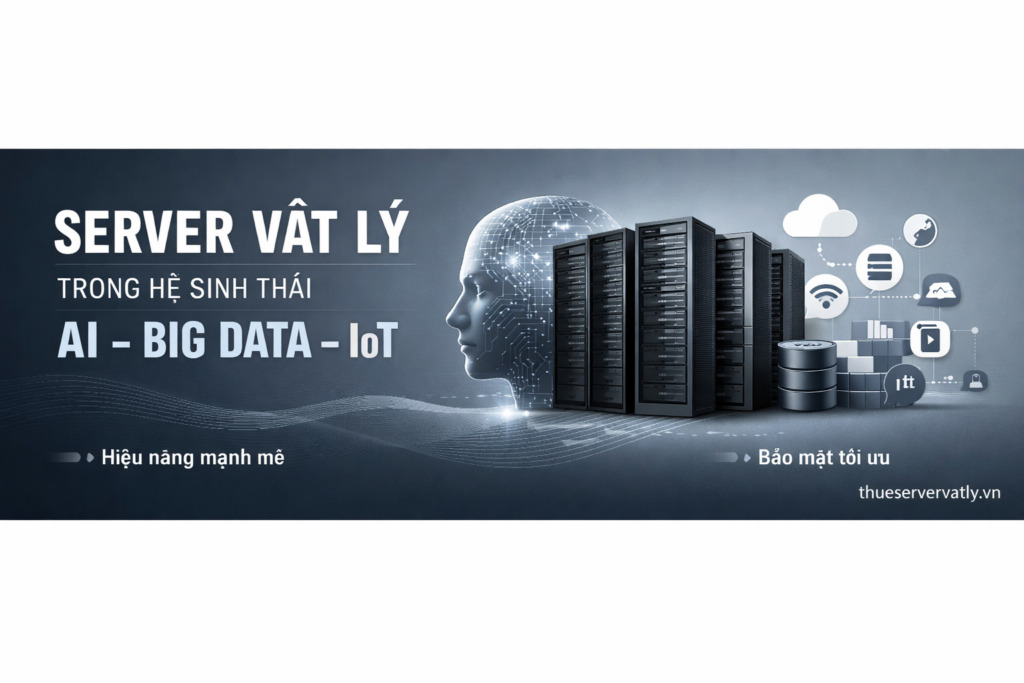 Server vật lý và vai trò trong hệ sinh thái AI – Big Data – IoT