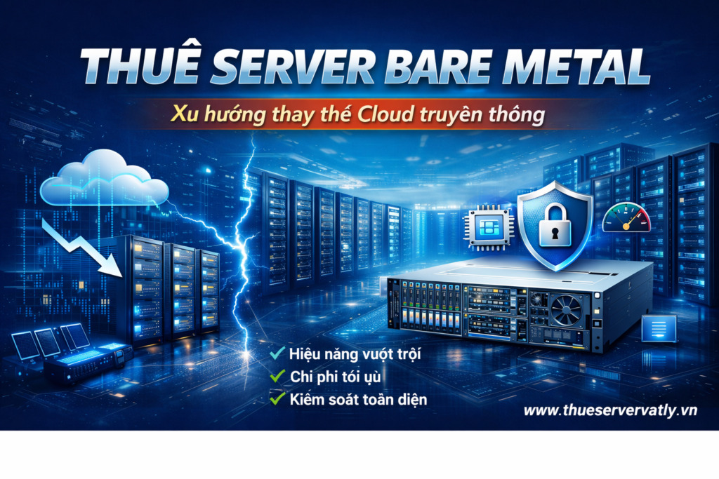 Thuê server bare metal – xu hướng thay thế cloud truyền thống