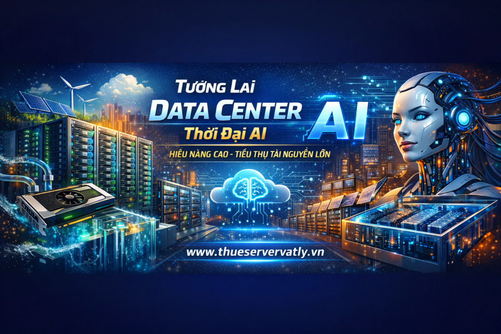 Tương lai của data center khi AI tiêu thụ ngày càng nhiều tài nguyên