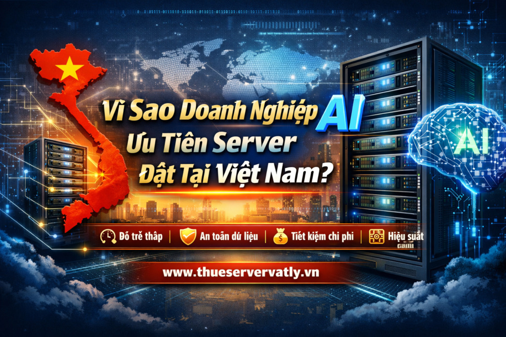 Vì sao doanh nghiệp AI ưu tiên server đặt tại Việt Nam thay vì nước ngoài