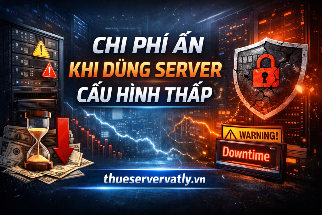 Chi phí ẩn khi dùng server cấu hình thấp