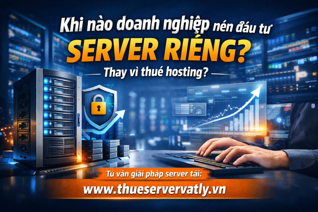 Khi nào doanh nghiệp nên đầu tư server riêng thay vì thuê hosting