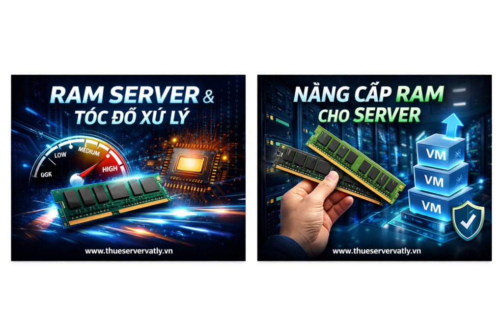 RAM Server Ảnh Hưởng Thế Nào Đến Tốc Độ Xử Lý